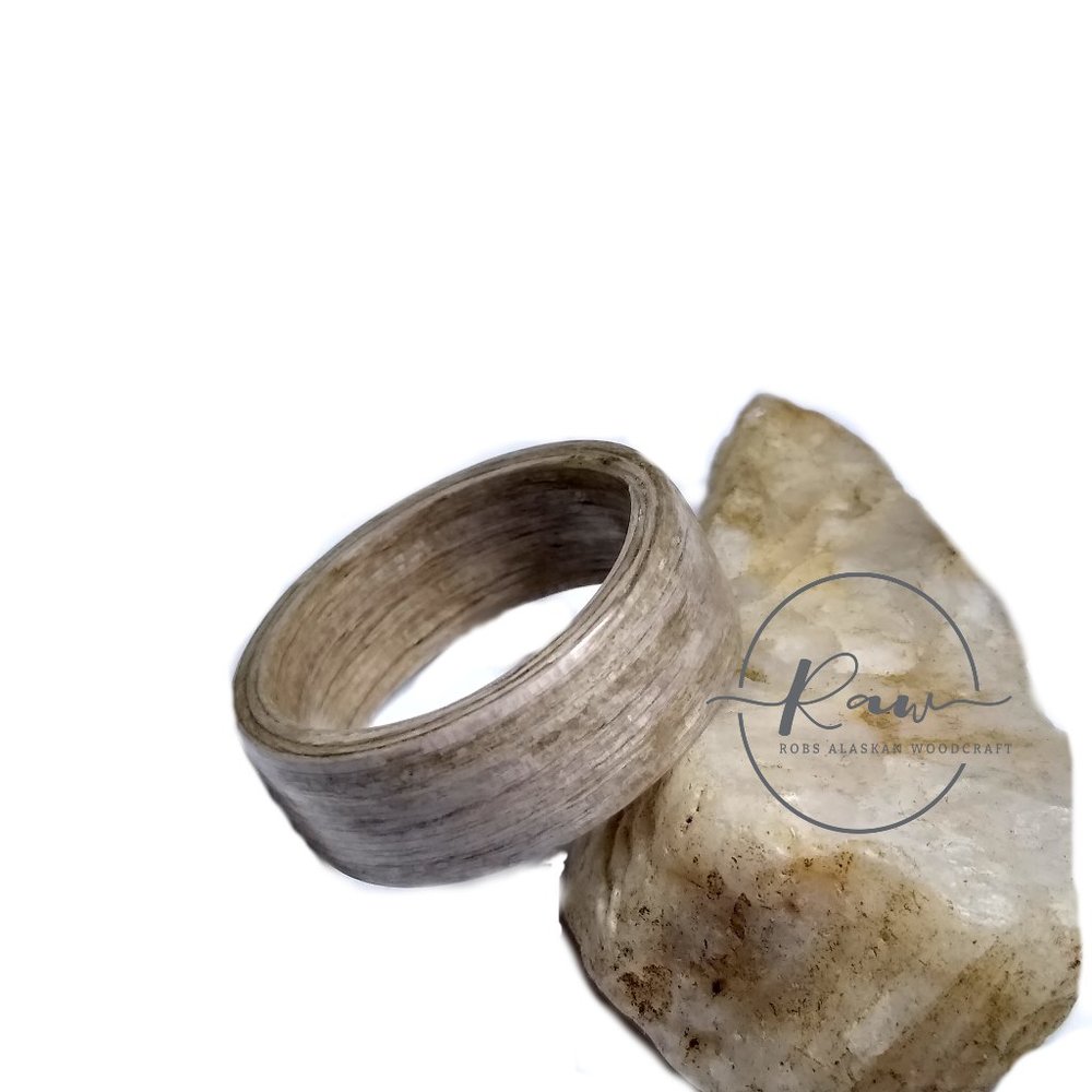 Sand Oak Bentwood Ring